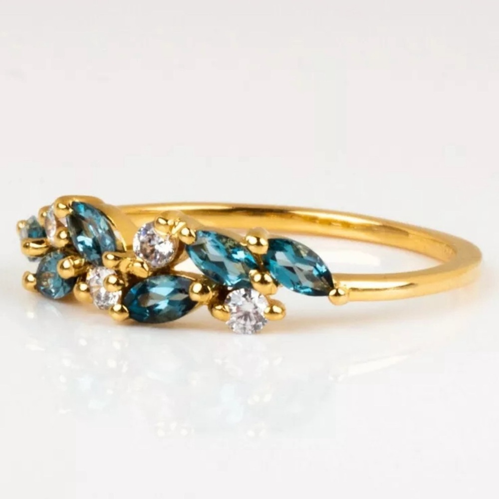 BRIDAL WEDDING RING ENEGAGMENT RING - Picture 6 of 10